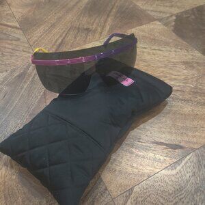 CHANEL Shield style sunglasses New